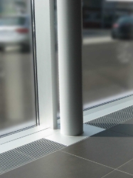 Picture of Allco Allenspach - Begehbare Gitter aus Aluminium, Standard: naturfarbig eloxiert (E6/EV1), Gitterbreite: 328mm, Höhe: 20mm, Länge: 1000mm, Art.Nr. : AW6060-T66-328B