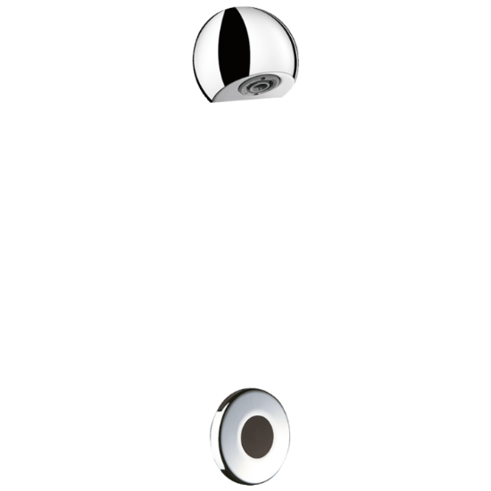 Picture of KWC DELABIE - Duschkombination TEMPOMATIC, Elektronisch, 452569 - Duschkombination Armatur und Brausekopf - Netzbetrieb 230/12 V, G1/2, Art.Nr. : 452569