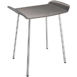 Bild von KWC DELABIE - Be-Line® Duschhocker, Sitzfläche anthrazit-metallic, 511418C - Sitzfläche anthrazit-metallic, Art.Nr. : 511418C