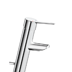 Bild von KWC DELABIE - Waschtisch-Einhebelmischer BIOSAFE, Einloch-Einhebelmischer H. 100 L. 110, 2920T - Klassische Keramikkartusche – Bediengriff - M. Zugstange/Ablaufventil, Art.Nr. : 2920T
