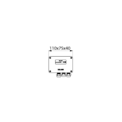 Bild von KWC DELABIE - Elektronik-Box, Für TEMPOMATIC Waschtisch oder Dusche, Art.Nr. : 495445BC
