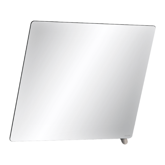 Bild von KWC DELABIE - Kippspiegel mit Griff, Griff anthrazit-metallic, 510202C - Kippspiegel mit Griff anthrazit-metallic, Art.Nr. : 510202C