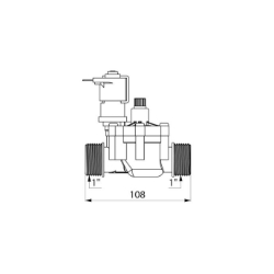 Picture of KWC DELABIE - Magnetventil, Für TEMPOMATIC WC und Urinal, Art.Nr. : 461035